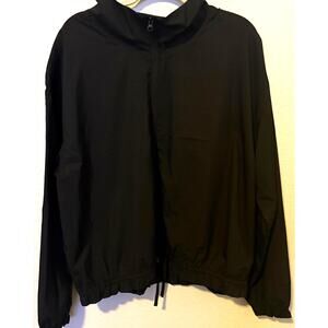 Old Navy Active StretchTech Black Jacket XL Tall Quick Dry Lightweight Windbreak